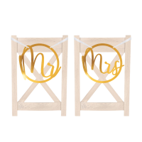 Chair Signs Mr And Mrs